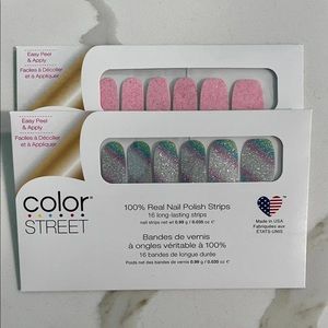 Color Street Nails Set Breast Cancer Awareness
